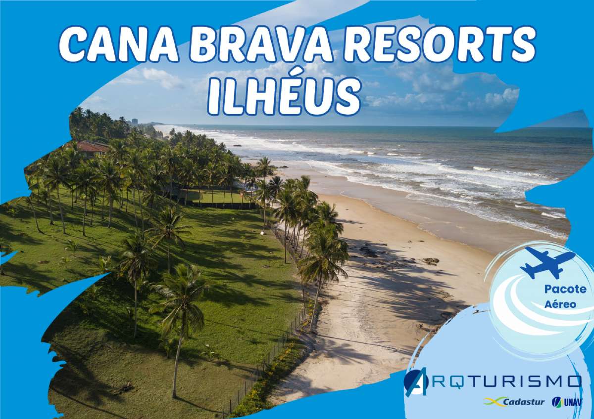 Cana Brava Resort – All Inclusive em Ilhéus, Terra do Cacau