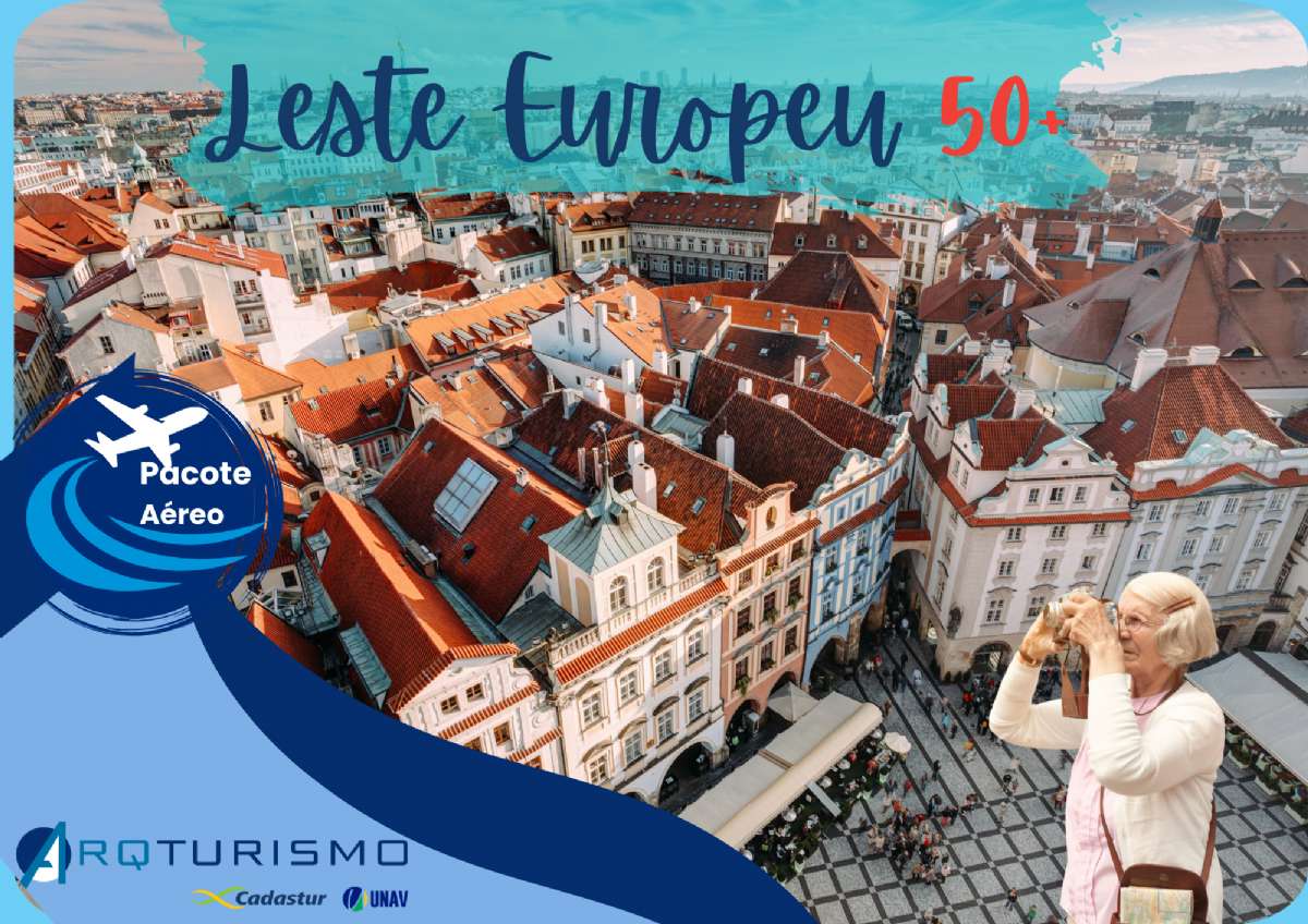 Leste Europeu 50+ – Áustria, Hungria, Eslováquia, Polônia e República Tcheca