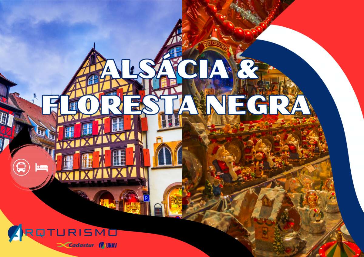 Mercados de Natal da Alsácia e Floresta Negra – Alemanha & França