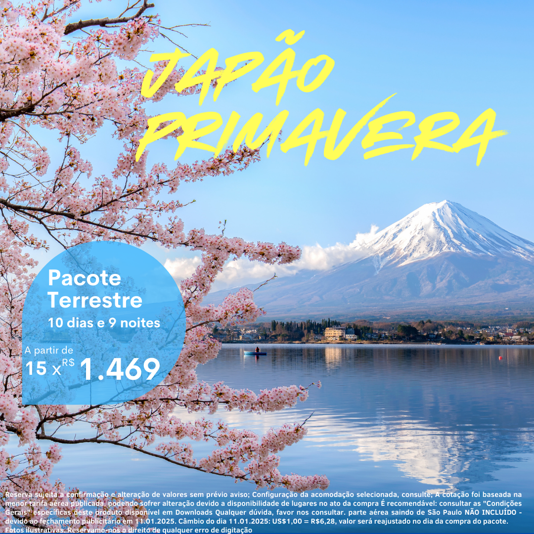 Japão Quatro Estações Inverno 2025